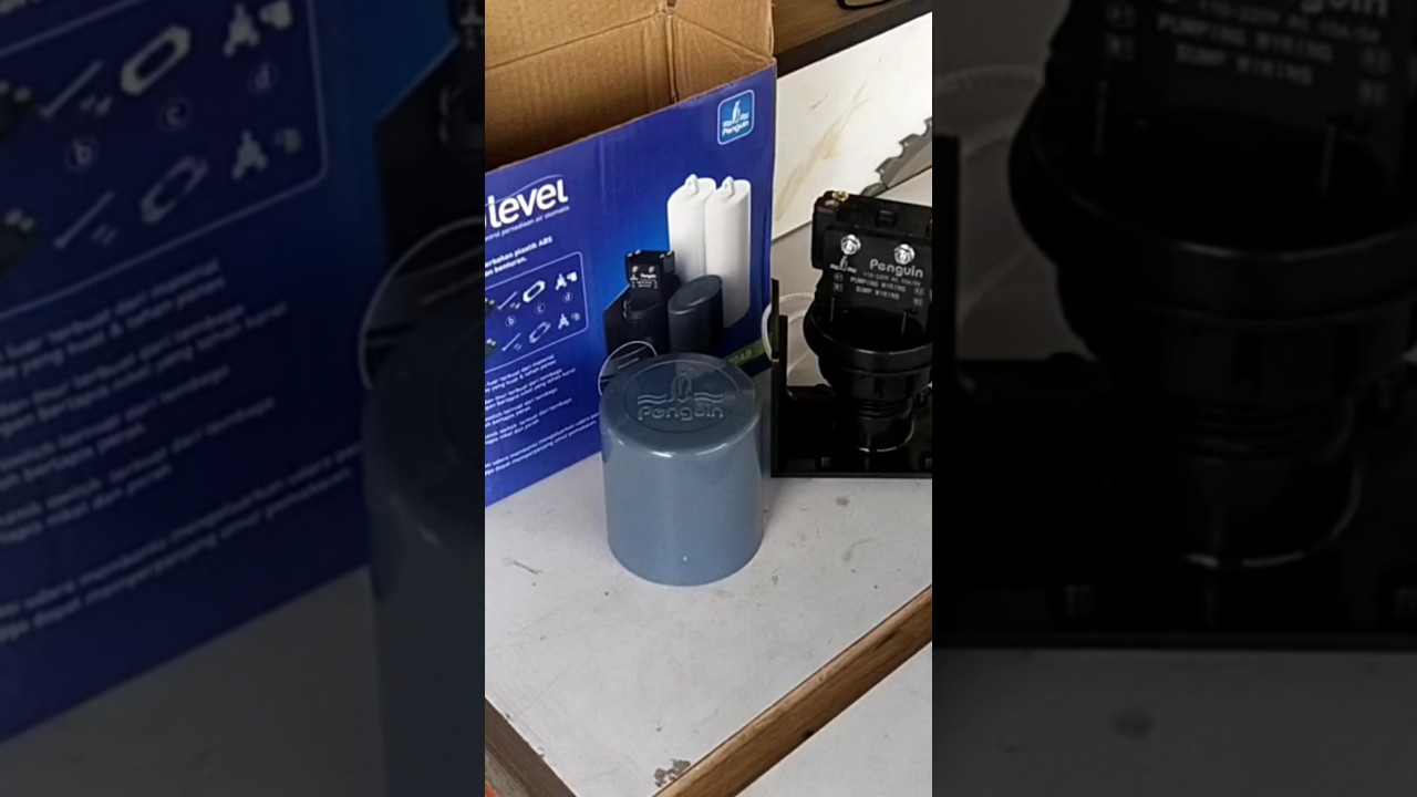 Pelampung otomatis toren air #penguin