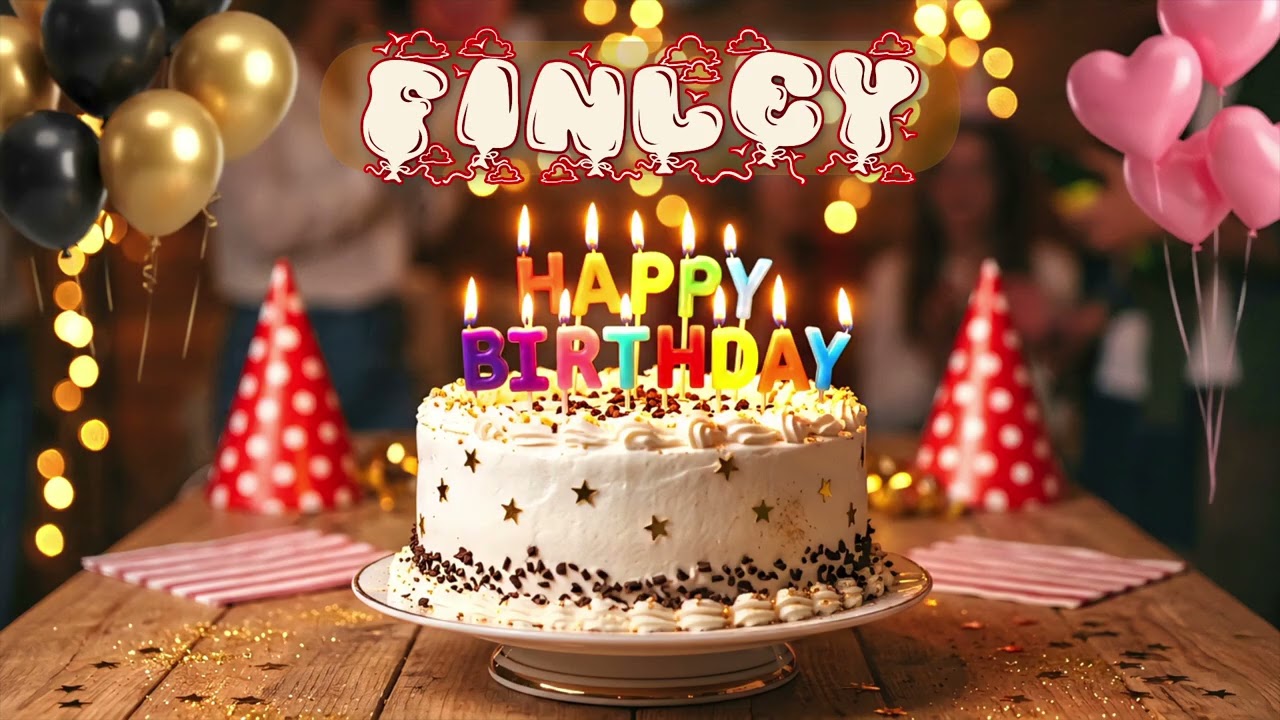 Happy Birthday Finley  Personalized Cake Cutting Song