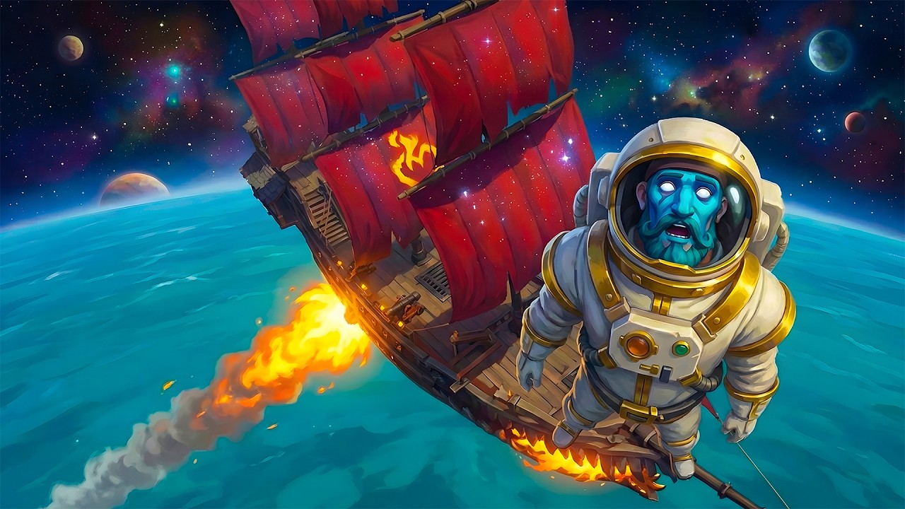 Le premier BURNING BLADE sur la LUNE ! 🚀🌕 Sea of Thieves