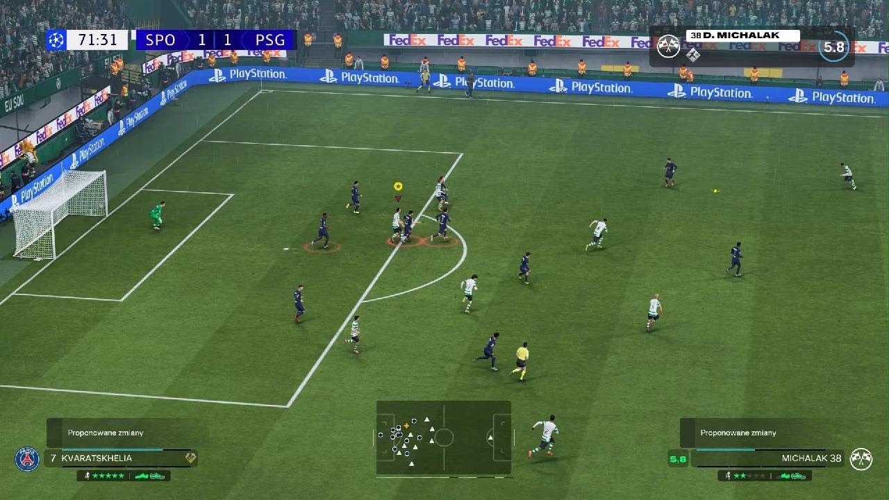 Fc26 kariera zawodnika #5 wygrywamy z Psg