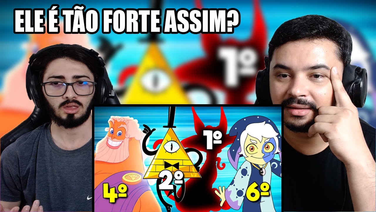 REACT Os Personagens MAIS PODEROSOS da DISNEY