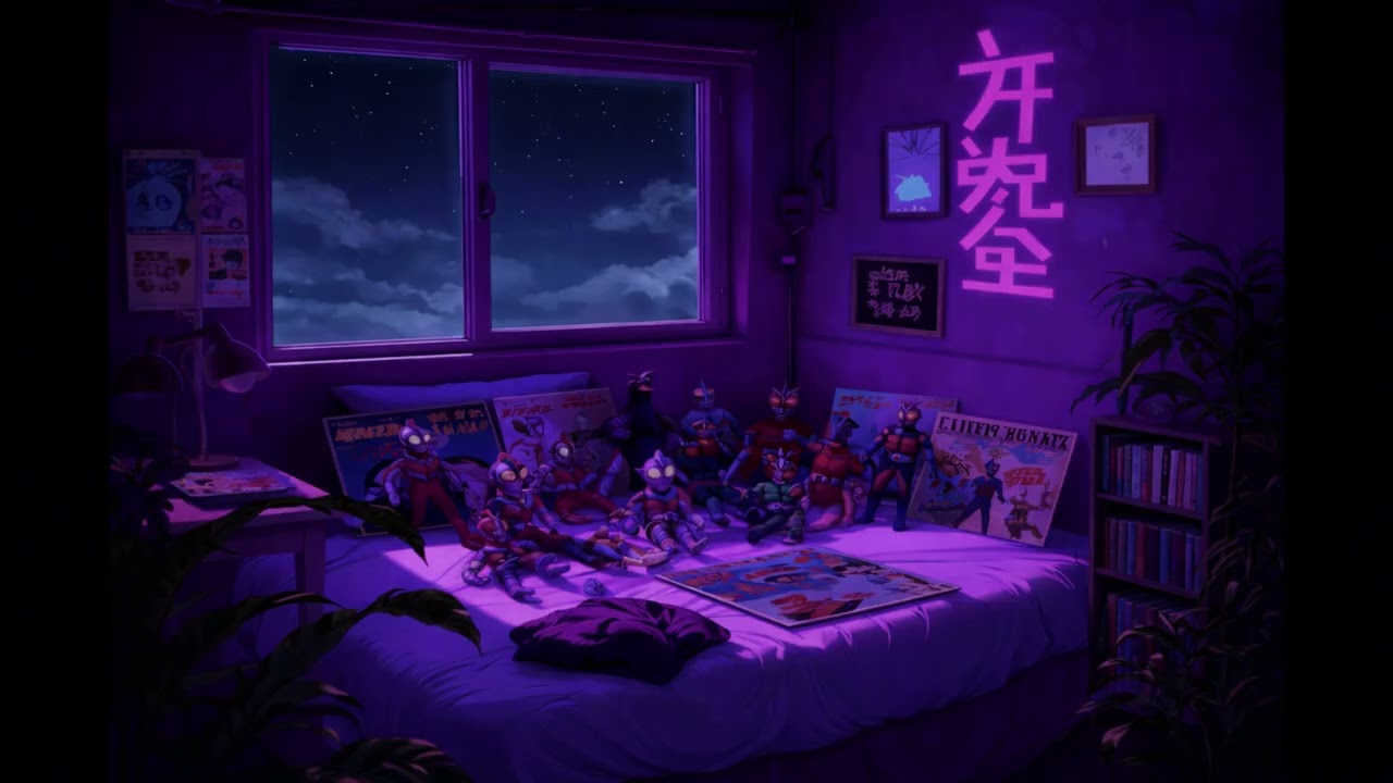 Retro Hero Lofi – 1 Hour of Nostalgic Japanese Chill Beats