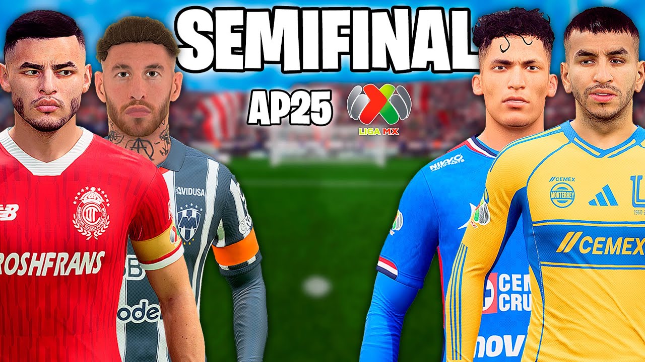 SIMULANDO las SEMIFINALES de la LIGA MX en FIFA