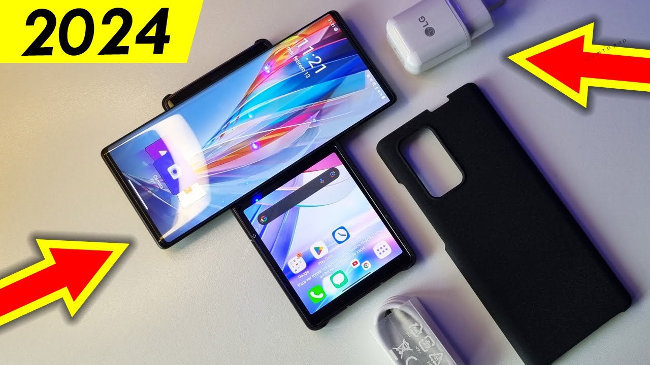 Celular 'Futurista' FALLIDO LG Wing 5G (2024) Unboxing + Case y Protector 3D