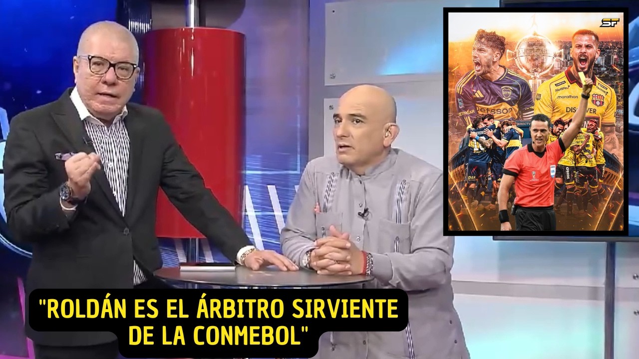 Vito Mu&ntilde;oz lanza dura cr&iacute;tica al arbitraje del partido de Boca Juniors vs Barcelona SC