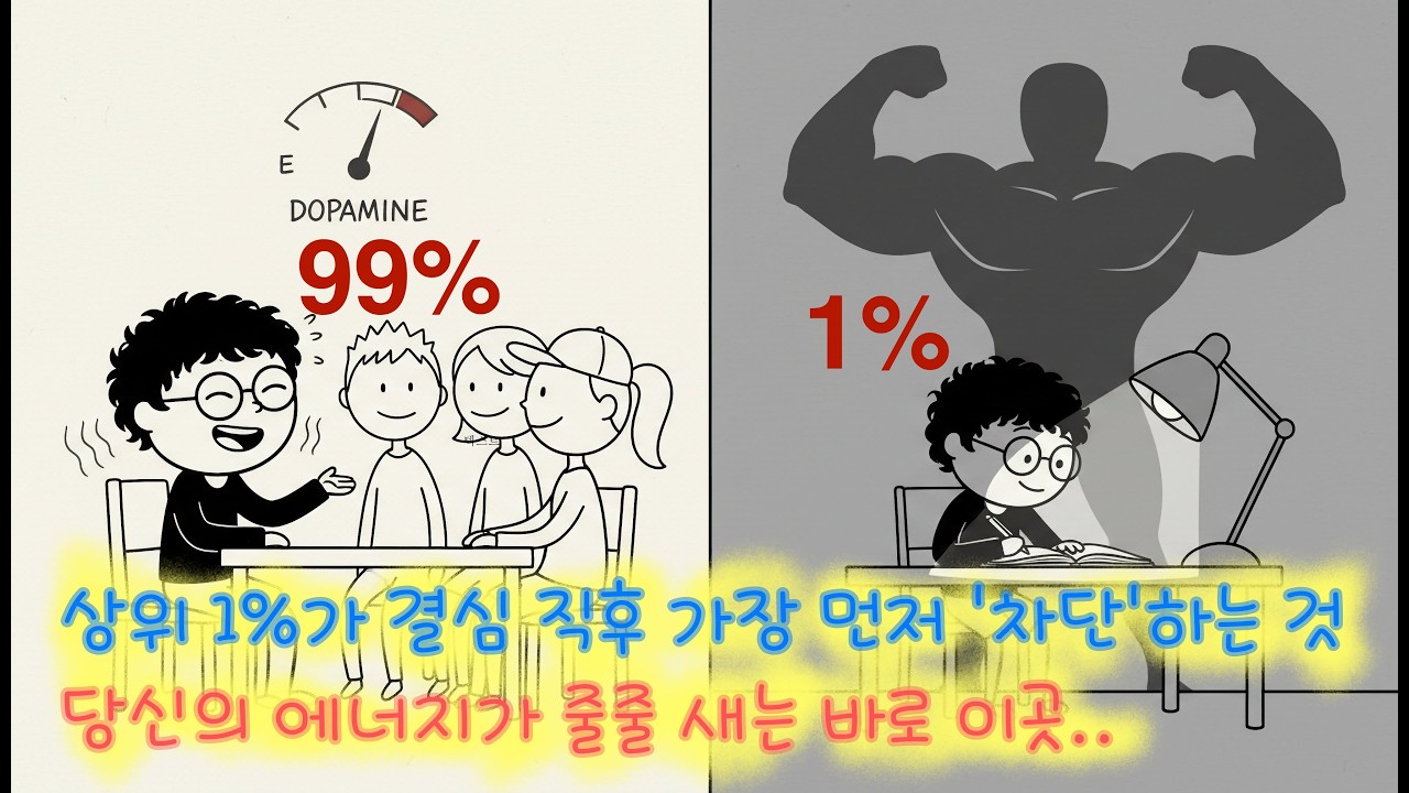99%는 떠벌리다 망하고, 1%는 '독하게 사라져서' 성공합니다
