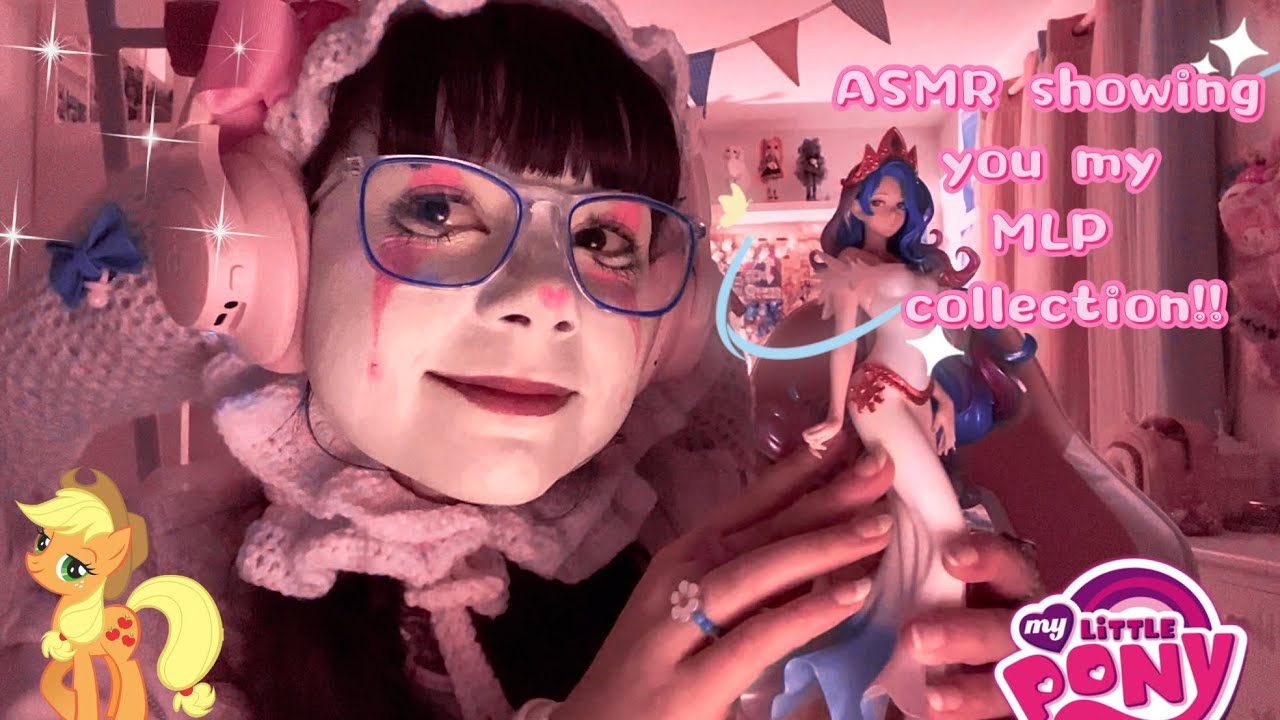 ASMR Clown Girl shows you her MLP collection!!~ [Rambles, tracing]