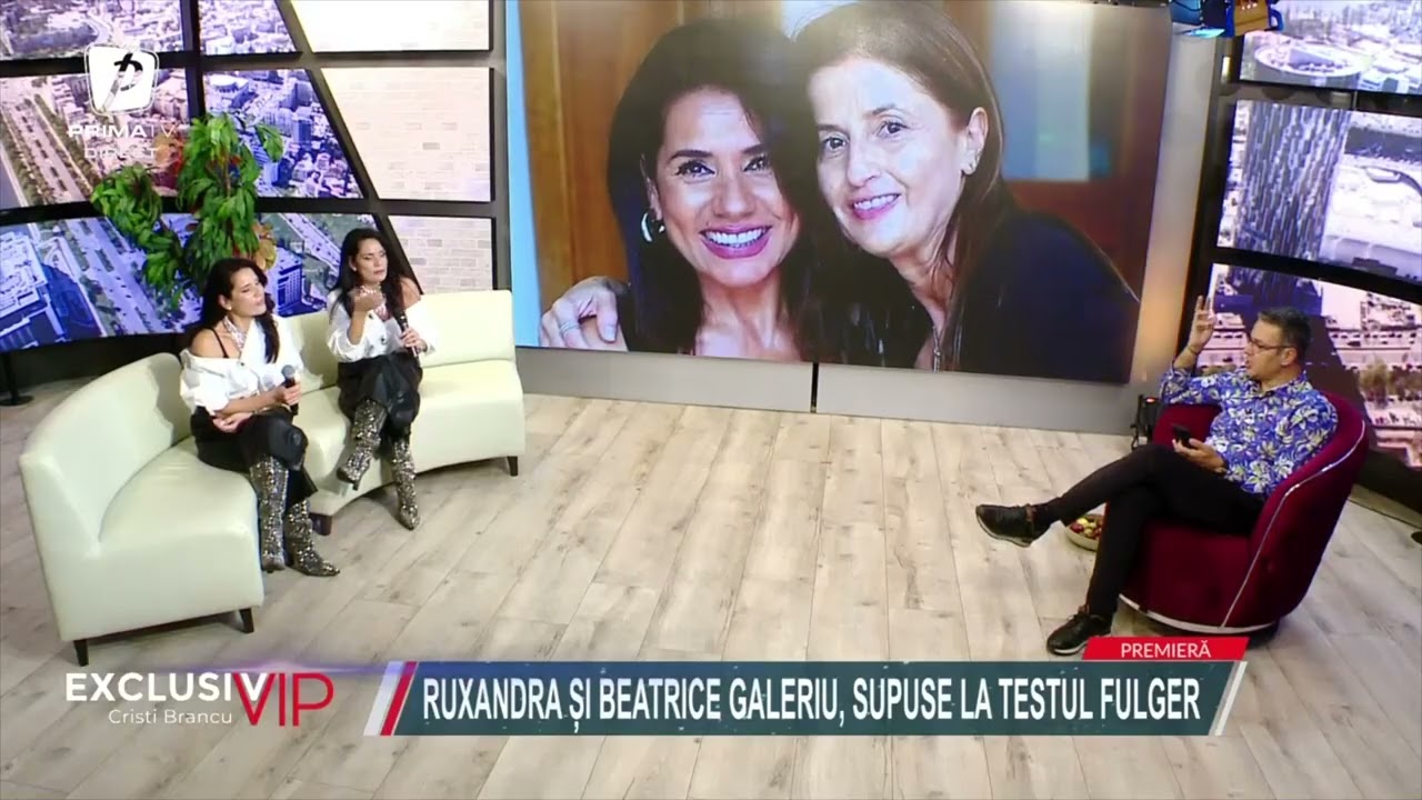 Ruxandra și Beatrice Galeriu, vieți la indigo
