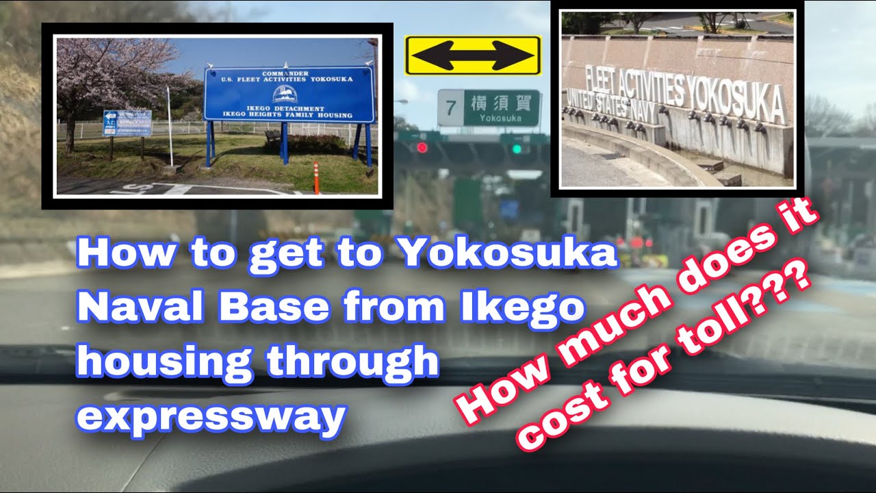 EXPRESSWAY FROM IKEGO HOUSING TO YOKOSUKA NAVAL BASE, JAPAN
