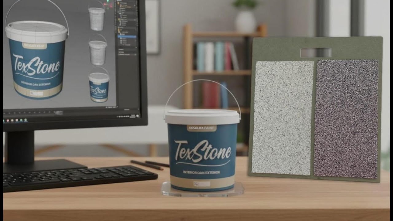 Video Produk TEXSTONE Decorative Texture Paint