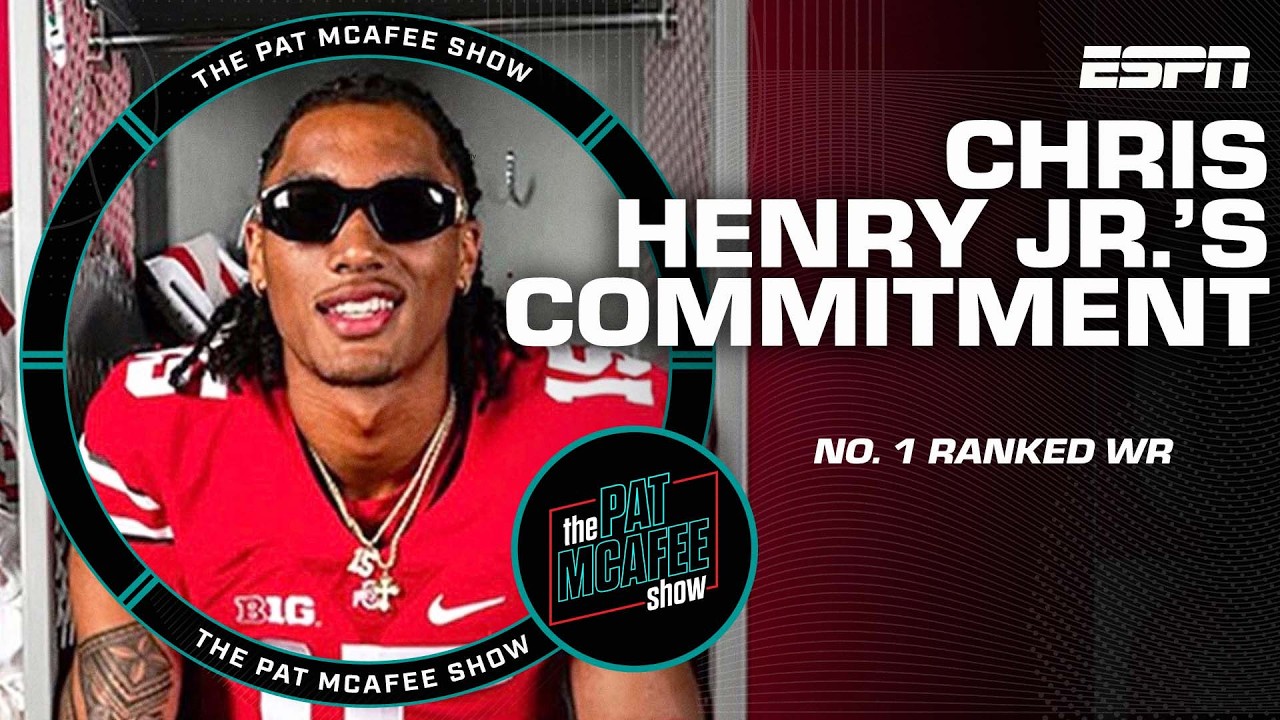 🚨 Chris Henry Jr. announces his commitment to... 🚨 | The Pat McAfee Show