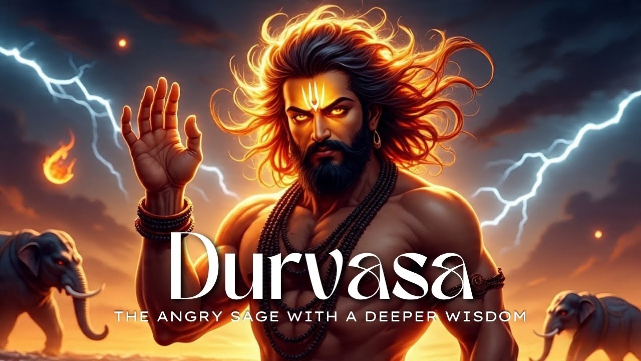 Durvasa: Shiva&rsquo;s Avatar of Righteous Rage | The Curse That Healed the World