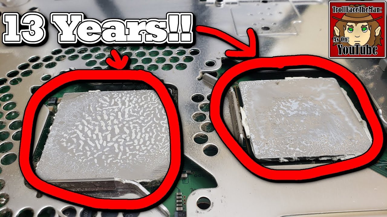 Why Console Thermal Paste Needs Replacing (A Common Oversight...) Possible YLOD or RROD Fix/repair.