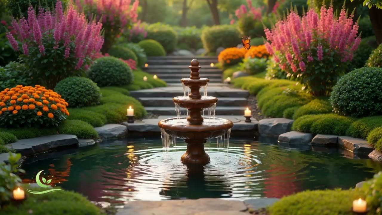Soothing Relaxing Music & Water Sounds 🌿Stop Overthinking, Stress Relief and Deep Sleep Meditation