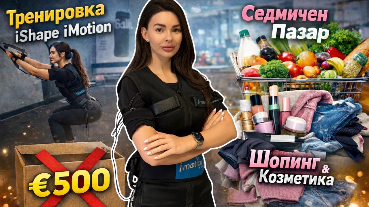 СЕДМИЧЕН ВЛОГ | 500 ЕВРО ПО-МАЛКО?!