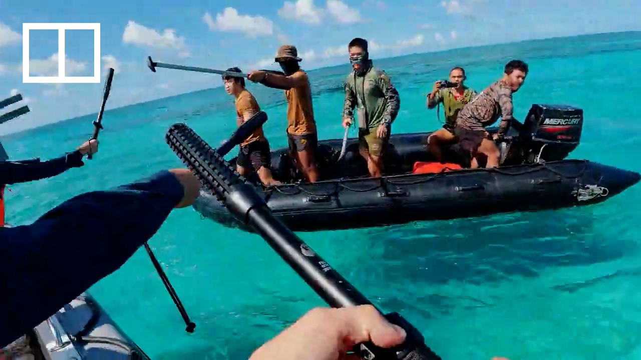 China and the Philippines trade accusations over South China Sea clash