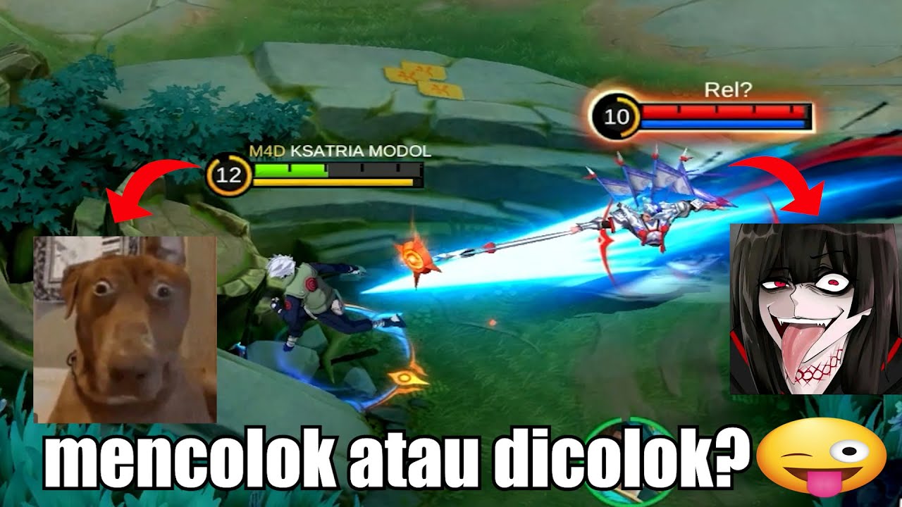 menyolok atau dicolok?😜😜 - Mobile Legends Indonesia