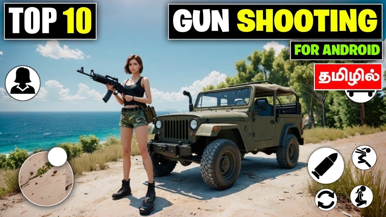 Top 10 Shooting Games For Android in Tamil | Shooting games | #games #shooting 