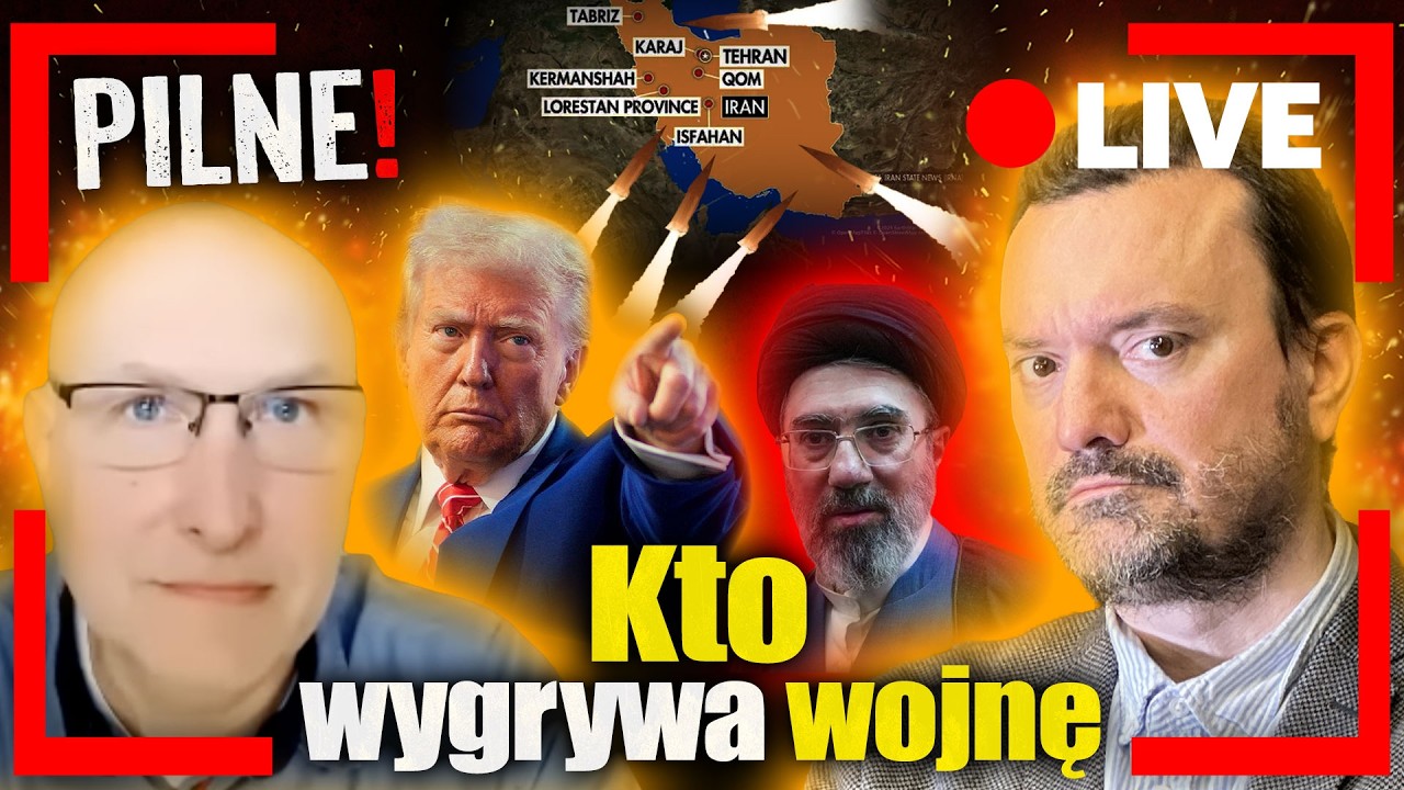 [LIVE] Kto wygrywa wojnę w Iranie. Kpt. ABW Michał Bukowski kontra Jan Piński. Ocena sytuacji!