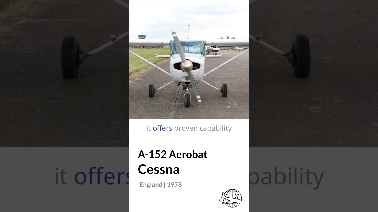 FOR SALE: 1978 Cessna 152 Aerobat (G-SMON) - Aerobatic Trainer!