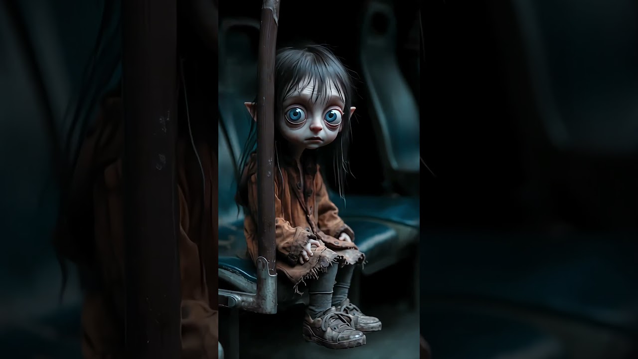 The Girl on the Bus #horrortok #creepy #creepytok #horrorobsessed #horrorstory #spooky #aiart