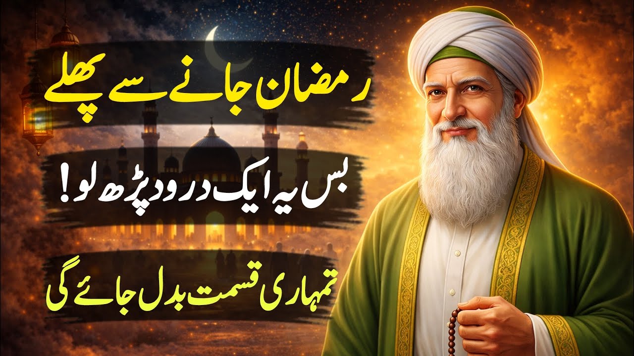 Ramzan Khatam Hone Se Pehle Ye Durood Parh Lo Tumhari Qismat Badal Sakti Hai