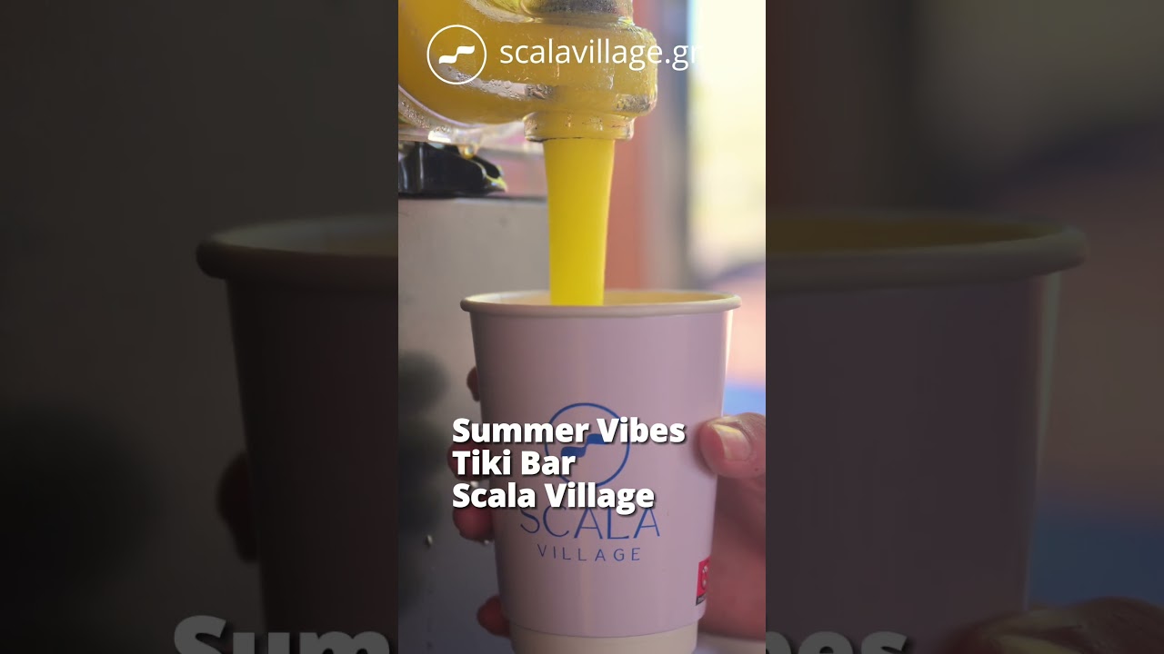 Летняя атмосфера в Tiki Bar | Scala Village, Халкидики