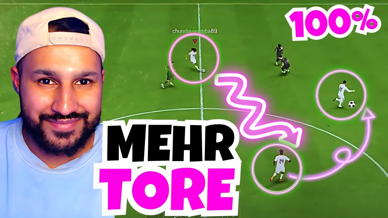 🚨Die BESTEN TIPPS für MEHR TORE in EA FC 24 Angriff Tutorial🤫Pro Tipps und Tricks 👍