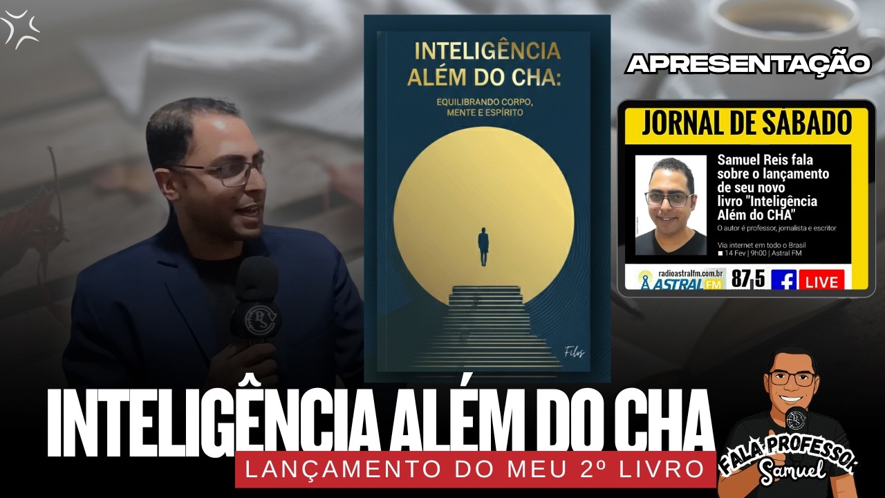 PRÉ-VENDA LIBERADA: Livro Inteligência Além do CHA + Bônus de Mentoria Exclusiva! 🚀📖