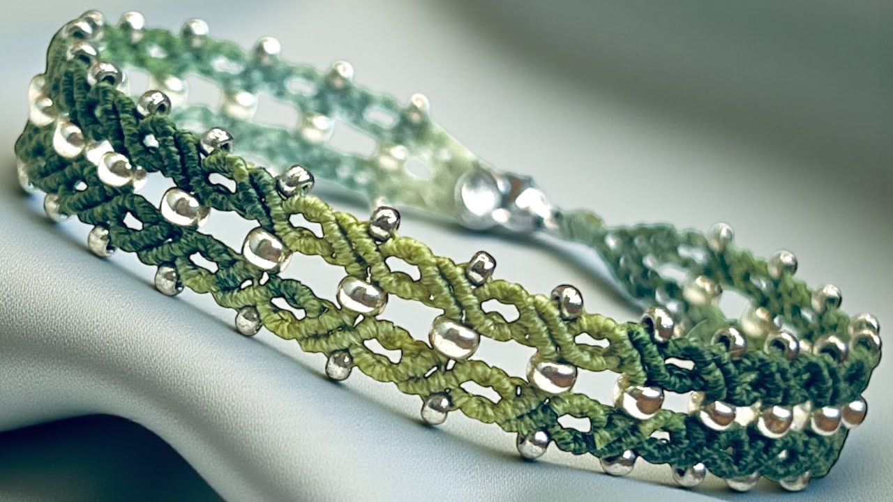 Perlengold.ch - Makramée Armband #makramee #diy #makrametutorial #bracelet #handmade