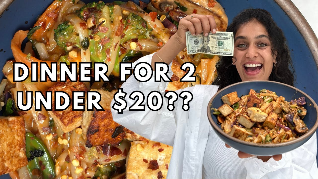 $20 GROCERY CHALLENGE | healthy, balanced meal under $20 under 20 minutes