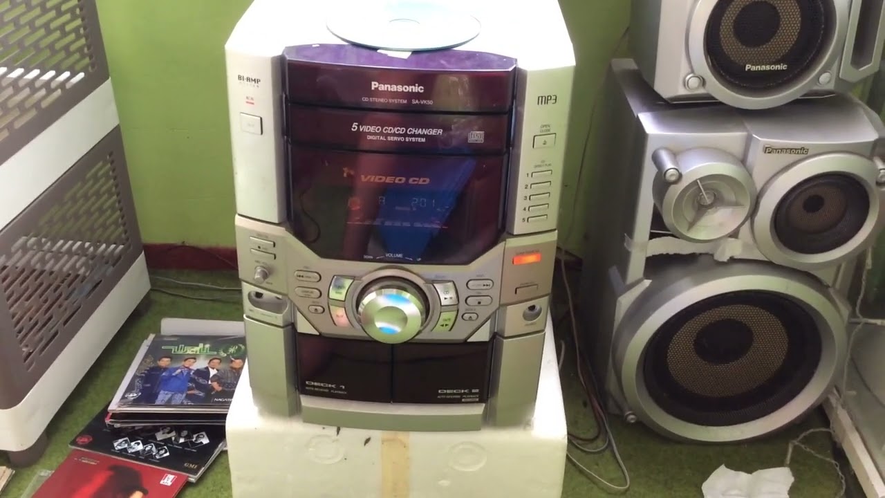 Mini hifi panasonic sa-vk50