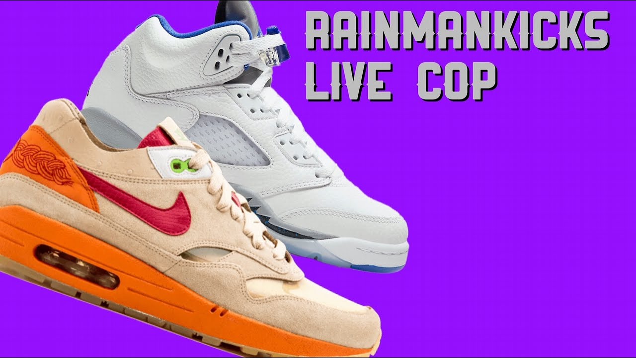 🔴 LIVE COP:  Jordan 5 Stealth + Air Max 1 Clot