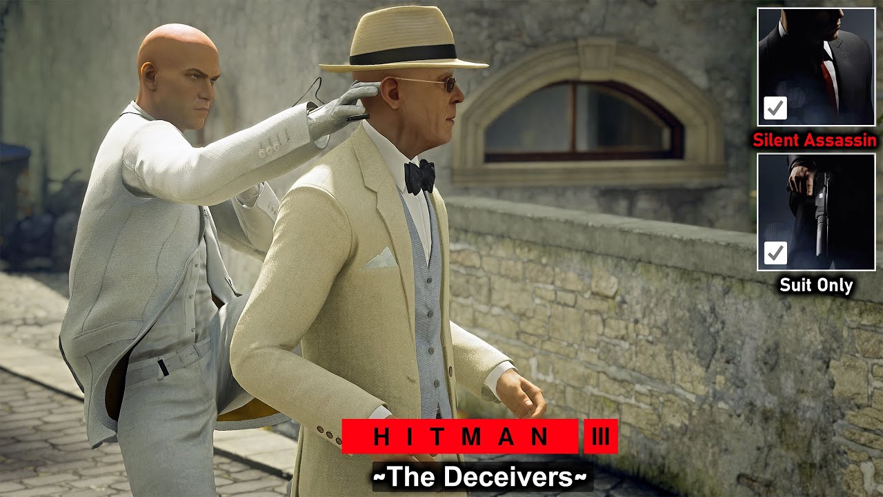 HITMAN 3: The Deceivers Piano Man Method | Silent Assassin Suit Only