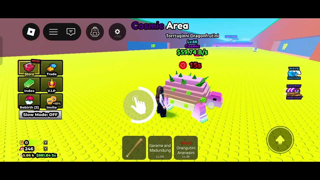 Playing Escape Tsunami for brainrot