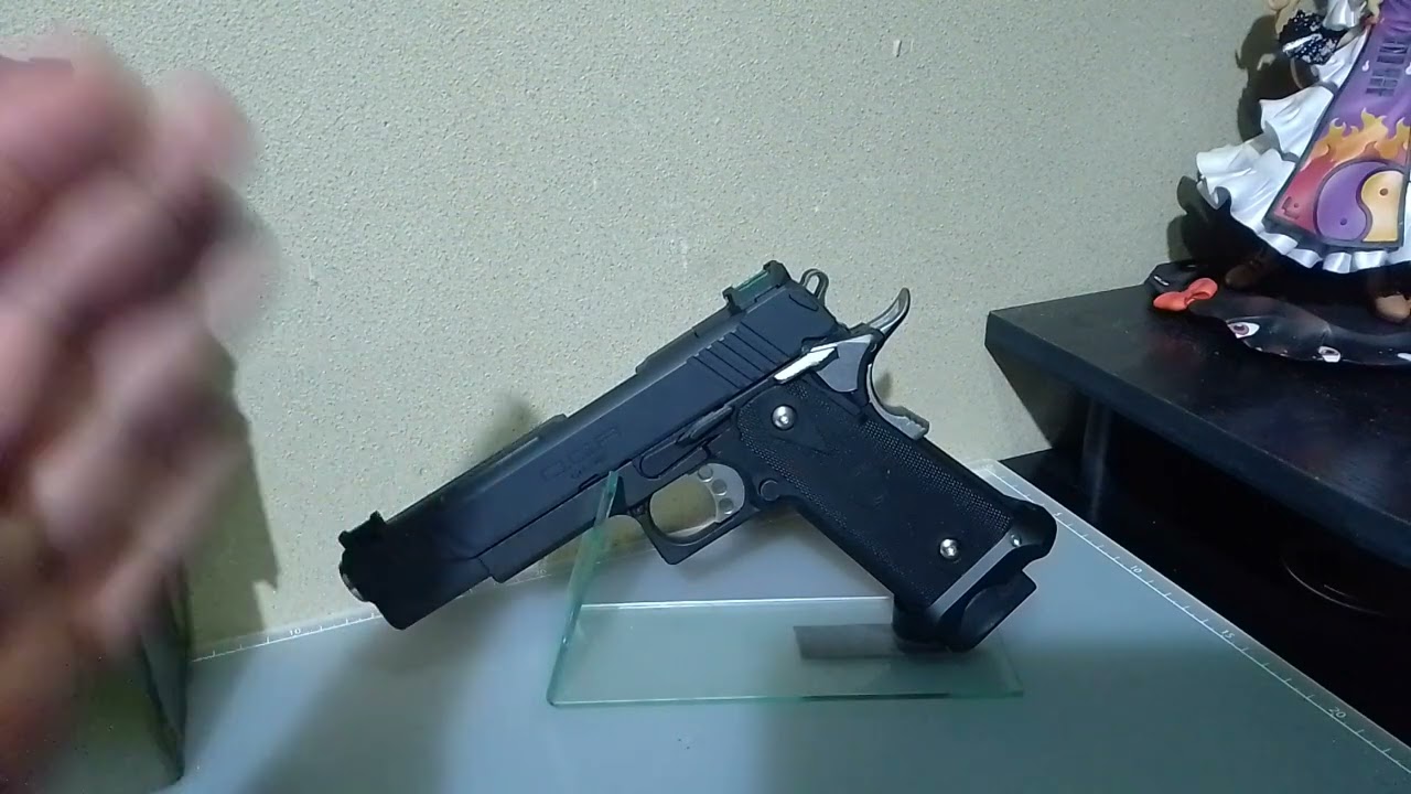 【エアガン】新型エンジンの筈なのにBLKが弱い？？東京マルイ DOR　M45A1との違いを見る。