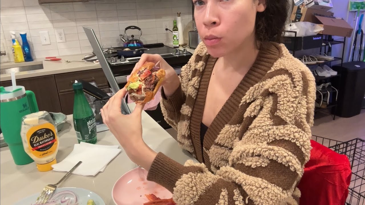 Make dinner with me: burger night 🍔 