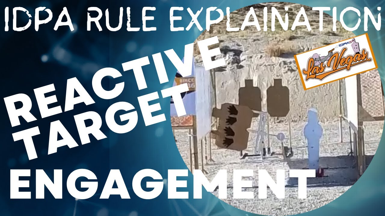 REACTIVE TARGET ENGAGEMENT - IDPA Ruling