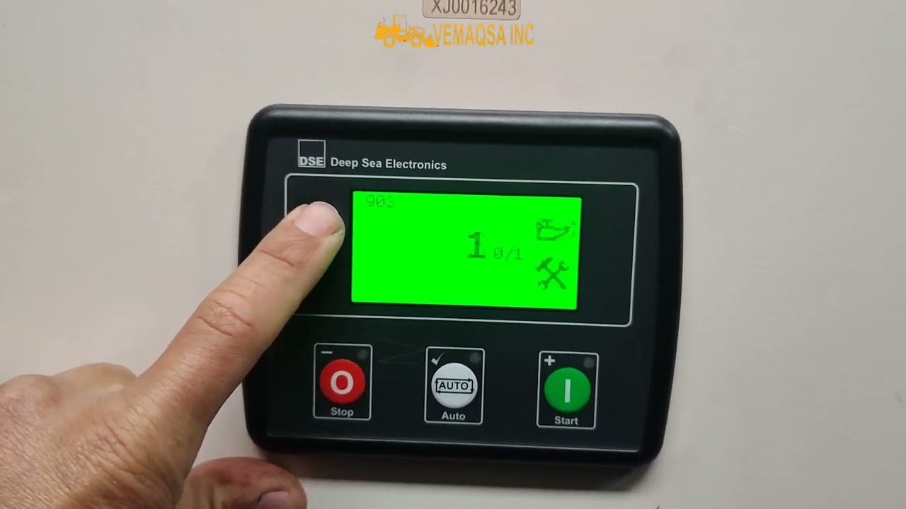 COMO DESHABILITAR SENSORES EN MOTOR DIESEL PERKINS. CONTROLADOR DSE 4520.