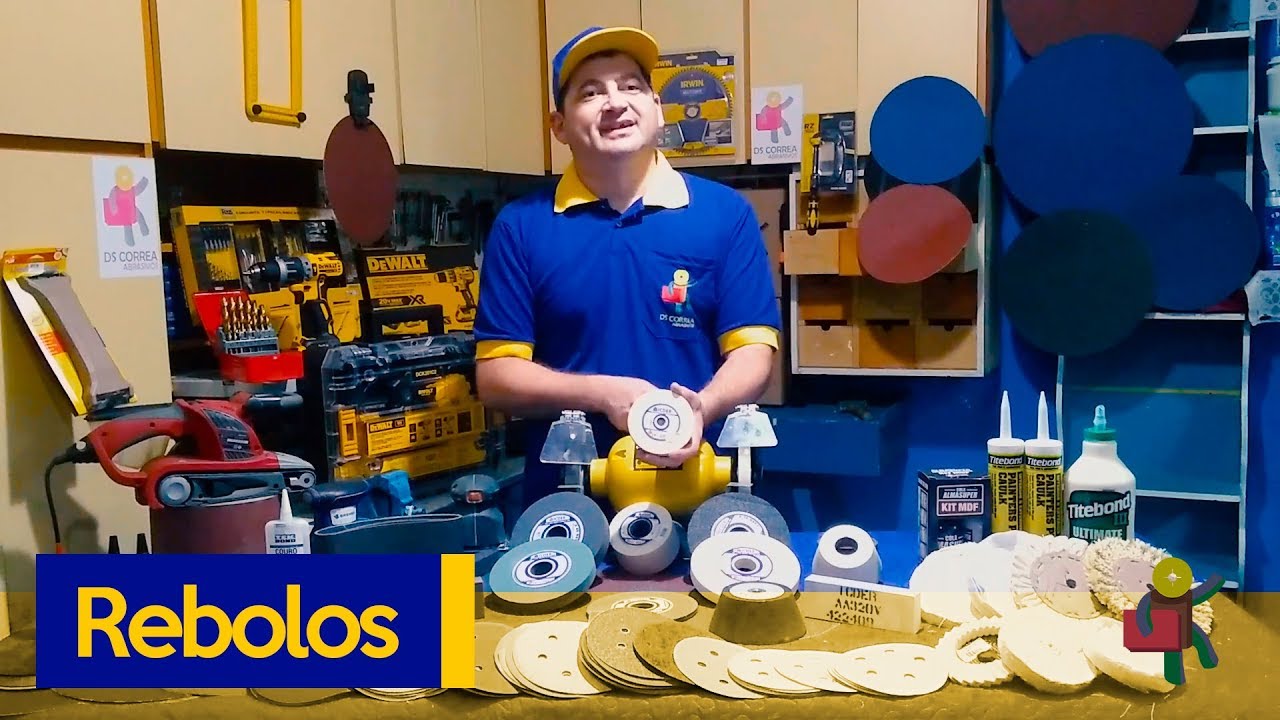 REBOLOS PARA AFIAÇÃO| Quais os tipos?