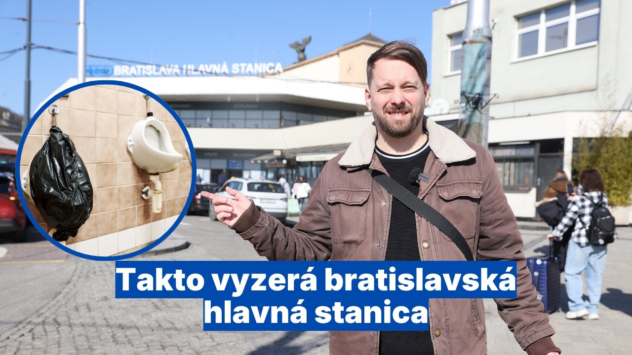 Toalety na mince, gumený hotdog a asociáli: Takto vyzerá hlavná stanica pred rekonštrukciou