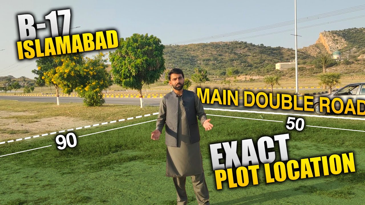 1 Kanal Plot On MDR | B17 Multi Garden Islamabad | Block G | Most Prime Location of Islamabad!