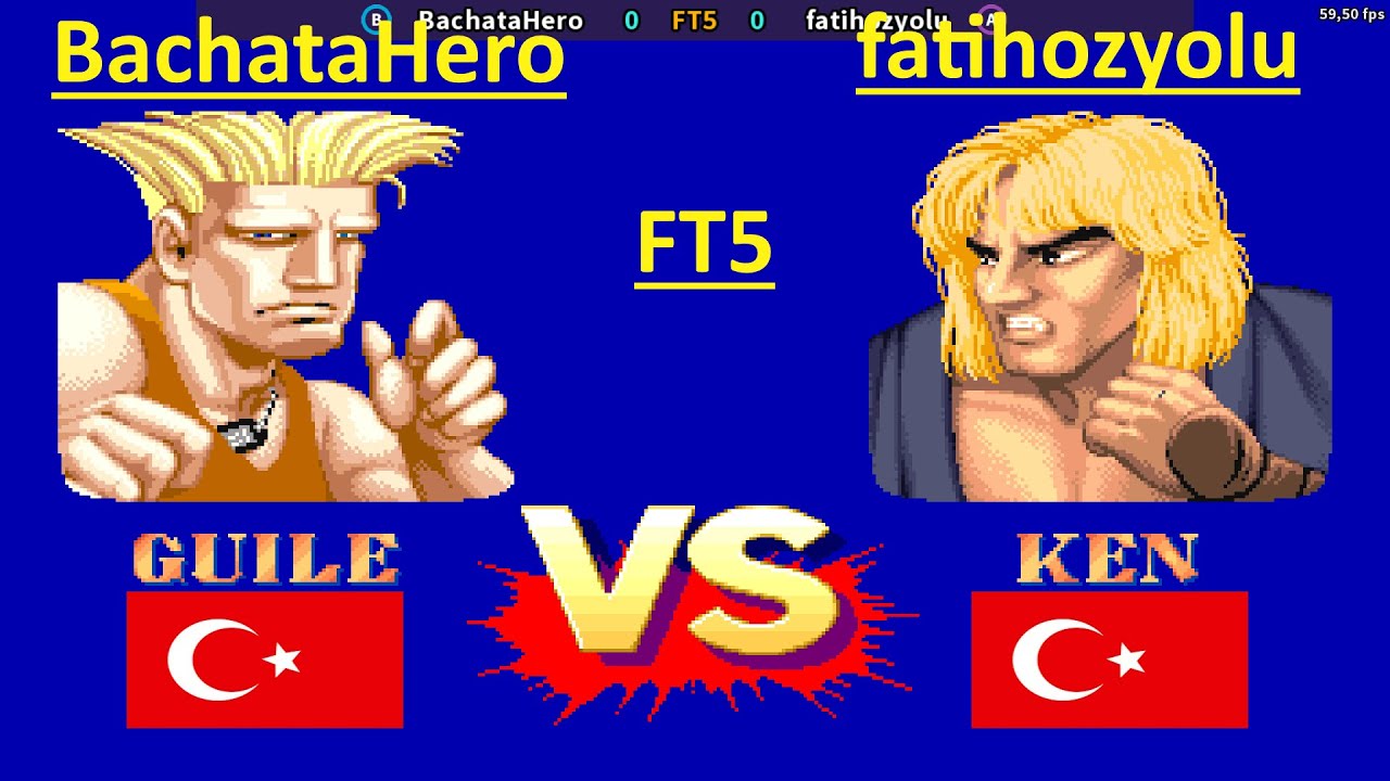 Street Fighter II': Champion Edition - BachataHero vs -fatihozyolu - FT5 - 1080P/60FPS -18.10.2024