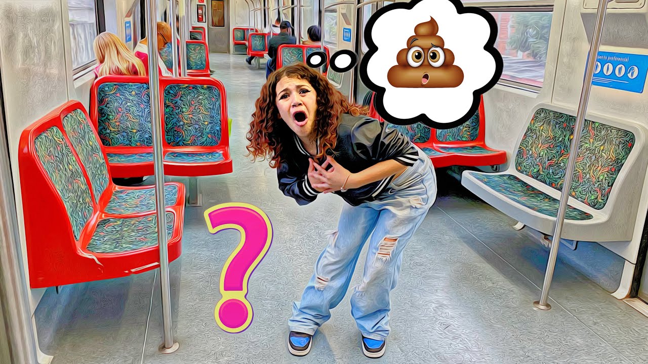 Quando bate o desespero no metrô, e não tem banheiro perto! comédia