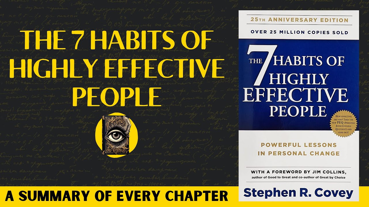 The 7 Habits of Highly Effective People Book Summary | Stephen R. Covey