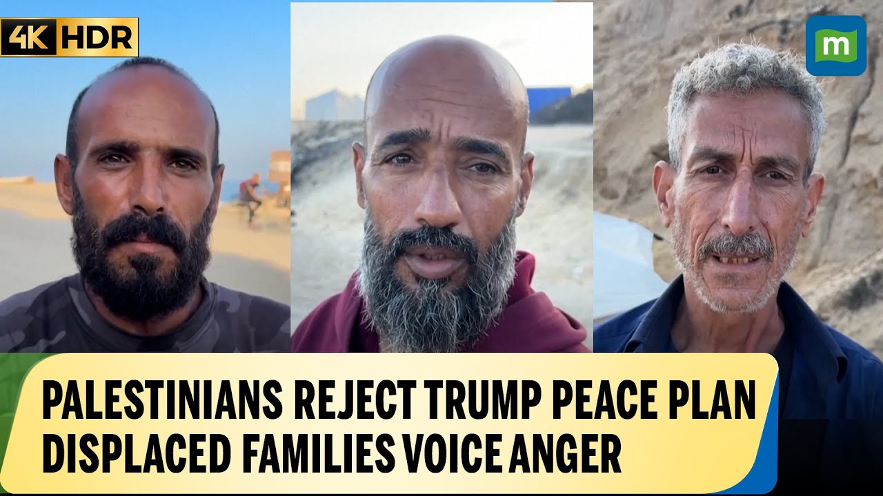 Израиль против ХАМАС: палестинцы в лагерях Газы отвергают мирный план Трампа | Voices of Displace...