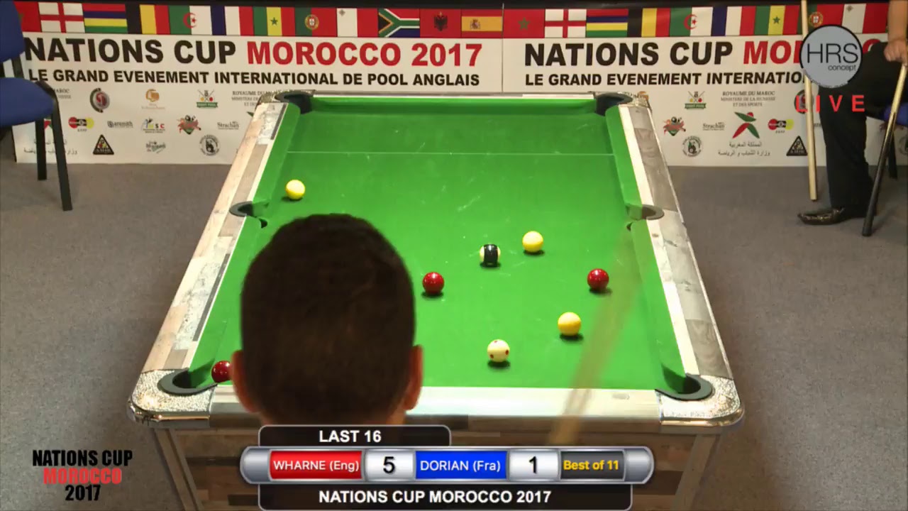 NATIONS CUP MOROCCO 2017 - DORIAN (Fra) vs WHARNE (Eng) - Last 16