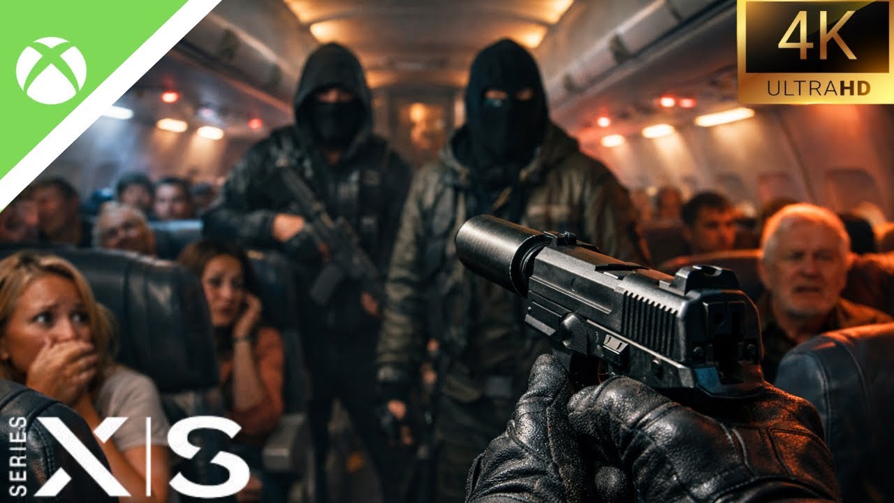 SEQUESTRO DE UM AVIÃO RUSSO🔥| Call of Duty MW3 | Ultra realista 4K|60FPS (parte5)