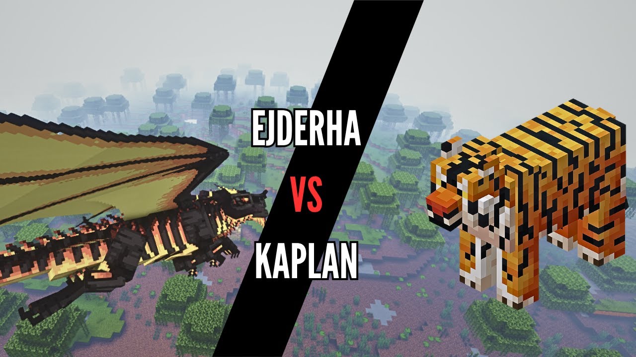 EJDERHA olarak Minecraft’ı bitirmek... (çok zor)