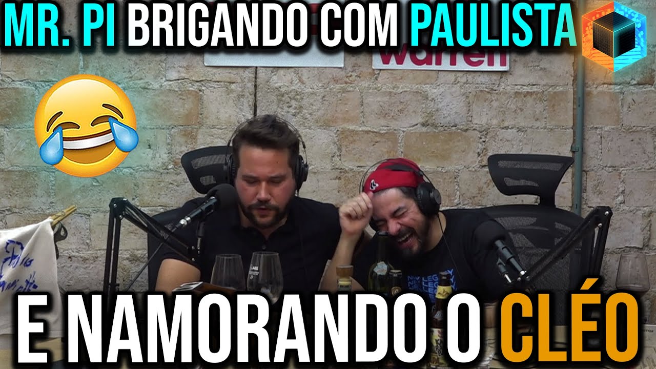 Mr. Pi brigando com Paulista e namorando o Cl&eacute;o 😂 Cortes do Caixa Preta